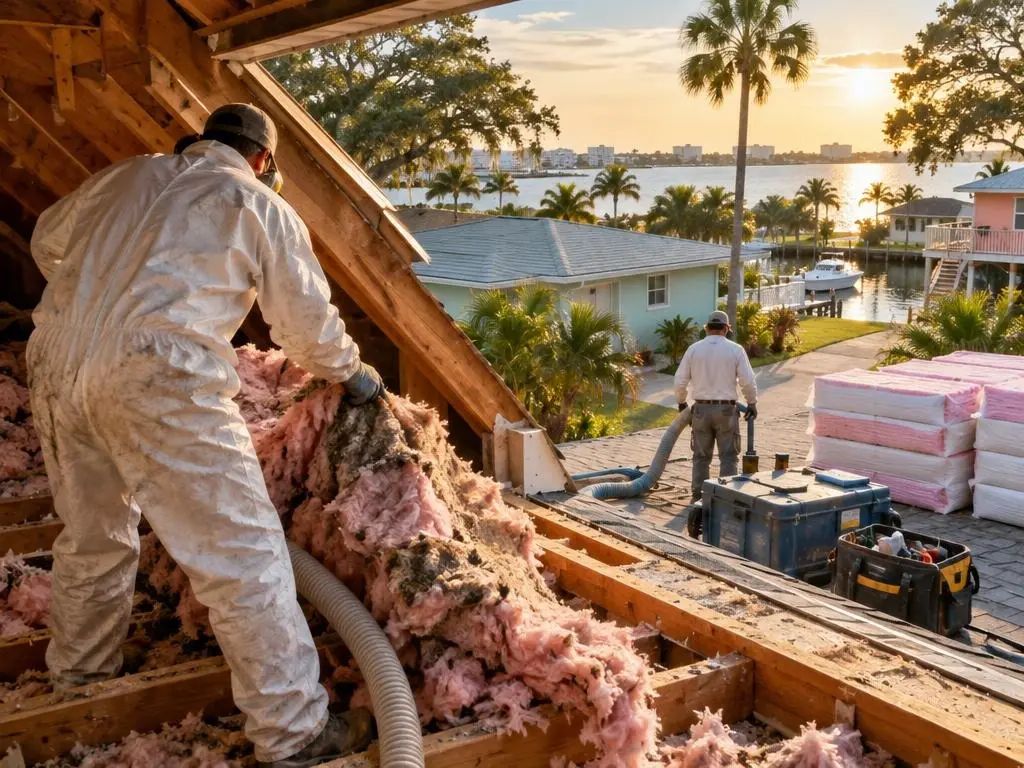 Insulation Removal & Replacement in St. Petersburg, FL